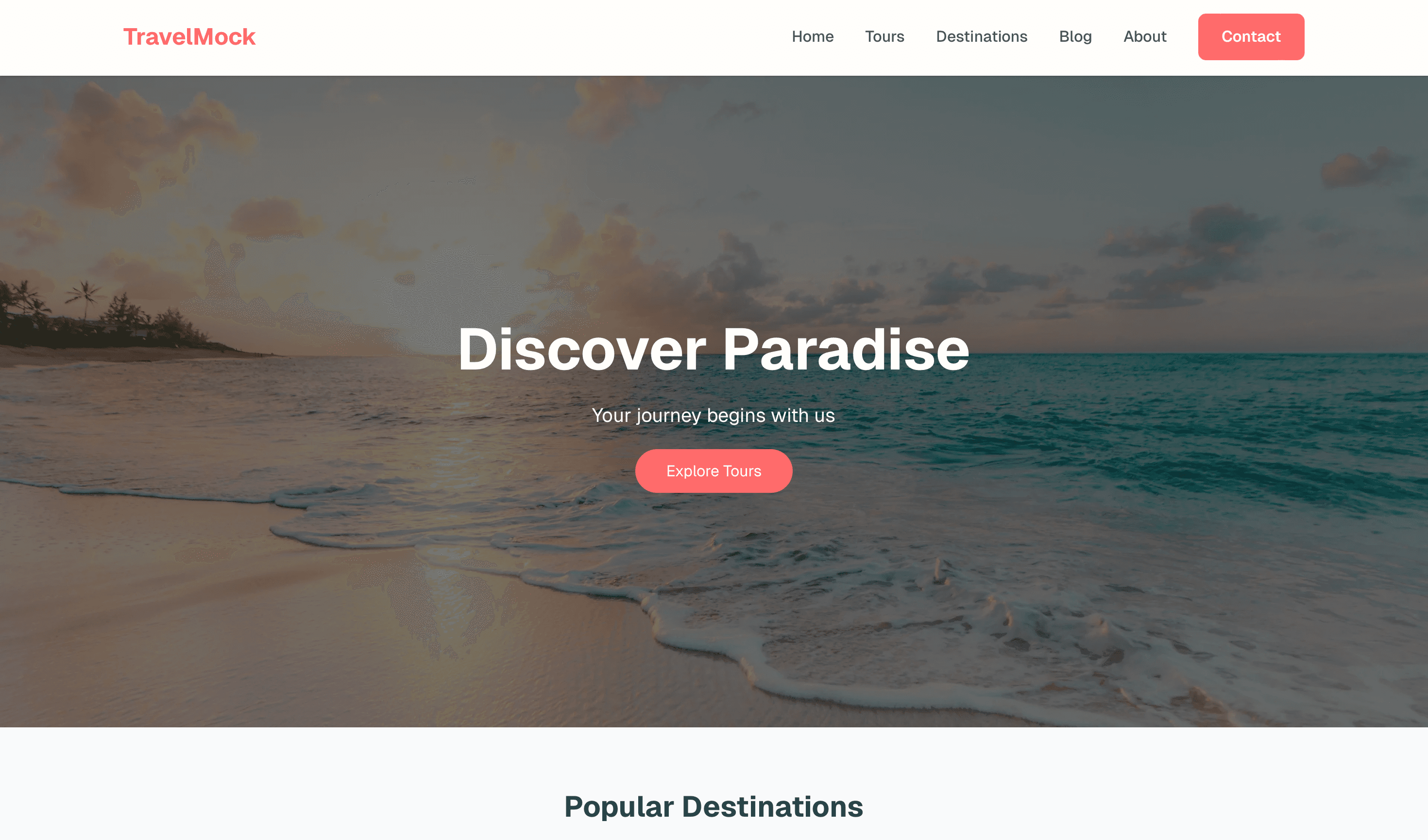 Travel Agency Website